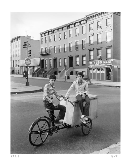 Tw Boys On Delivery Bike