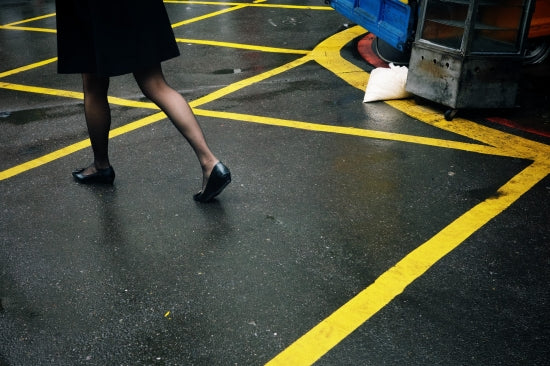 Wet Pavement Hopscotch