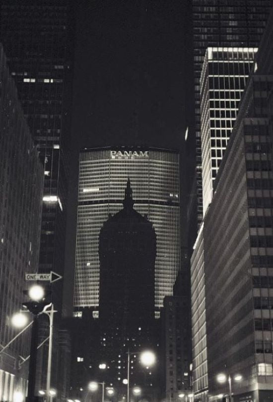 Pan Am Building At Night