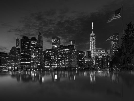 Lower Manhattan By Night