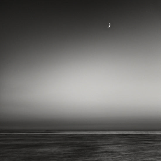 Crescent Moon Over Sturgeon Bay