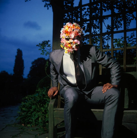 Man With His Head Full Of Flowers
