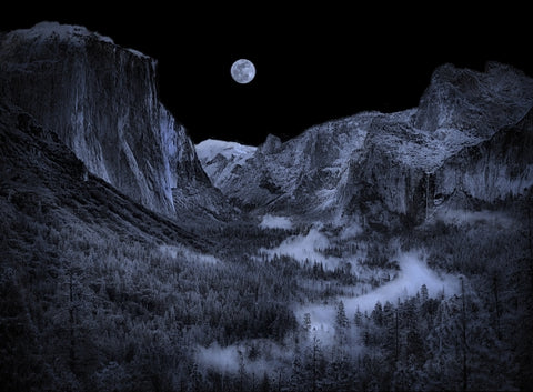 Moonrise, Yosemite