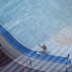 Girl In Blue Pool