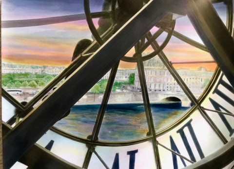 The Seine From Musee D’orsay