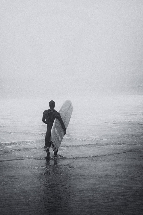 The Surfer And Fog