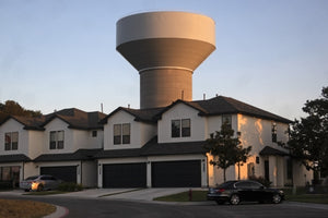 Looming Water Tower, Austin Tx