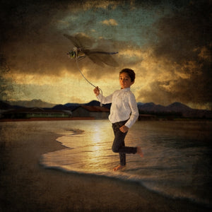 Portrait - Boy&dragonfly