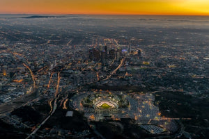 Los Angeles Dodger Sunset
