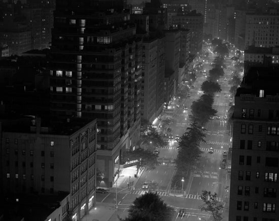 Broadway At Night South From W.86th