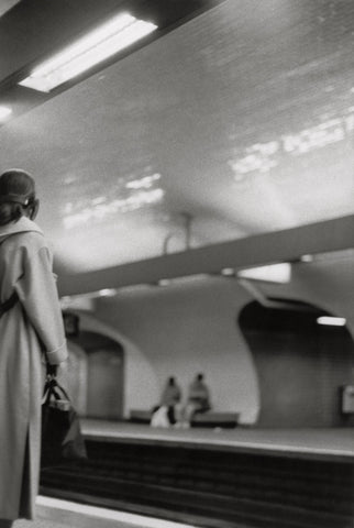 Woman Waiting Metro 1997
