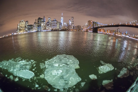 East River Ice, New York