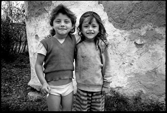 Roma Kids With Cigarette