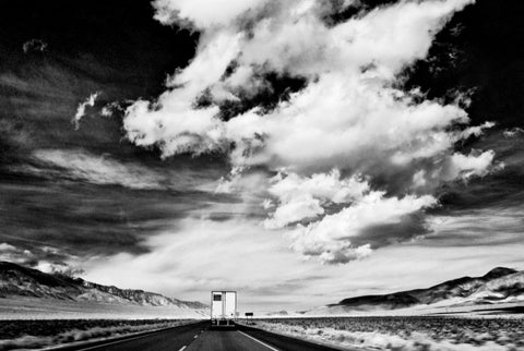 Sky, Desert, Truck