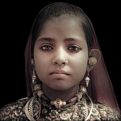Tribel Girl Gujarat India