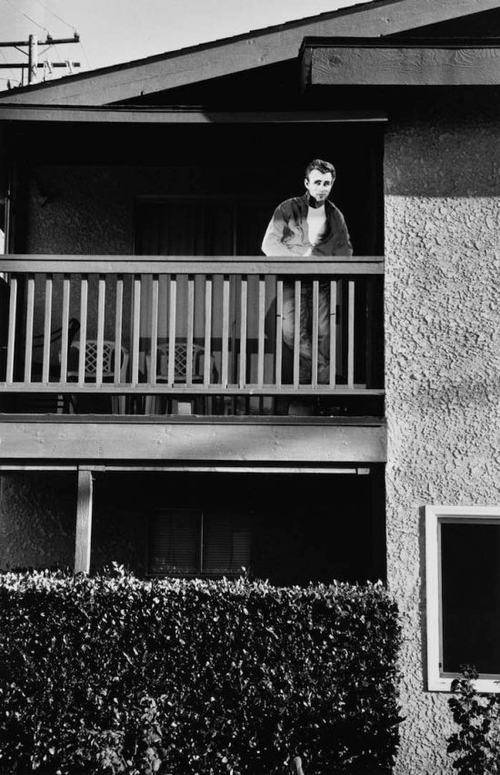 James Dean On Balcony