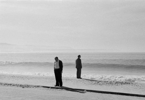 Two Men On Beach