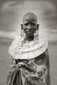 Portrait Of A Maasai Woman, Ii