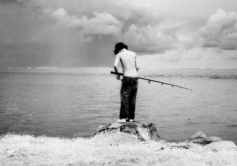 Lone Fishing Lad, Tahiti