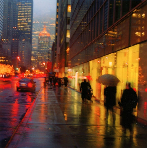 Rainy Evening On Park Avenue