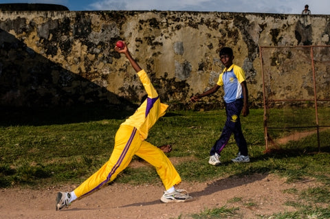 Cricket Scene In Galle, Sri Lanka